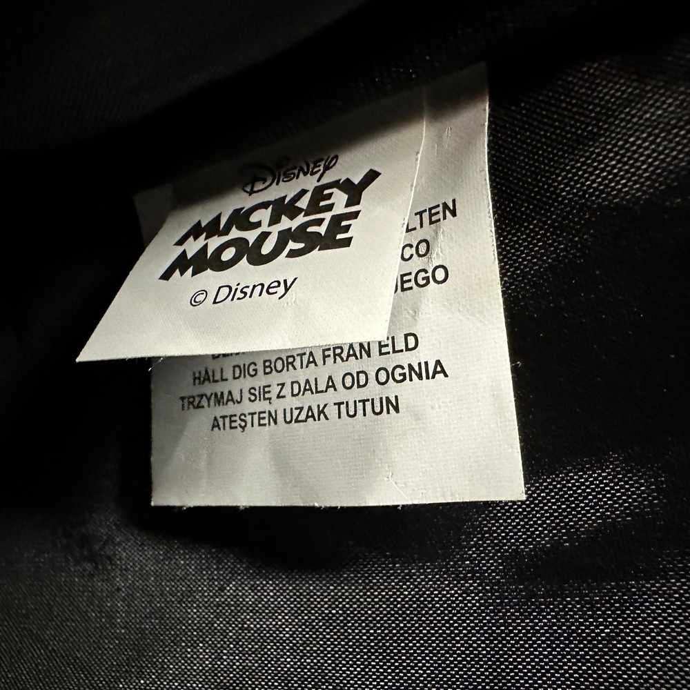 Disney Mickey Mouse Crossbody Bag Rose Gold Metallic Triple Zip Small Purse - Picture 9 of 12